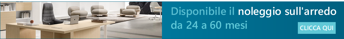 Disponibile il noleggio sull'arredo